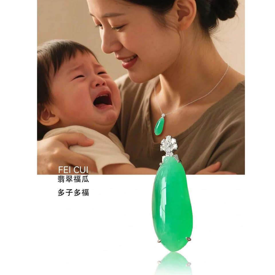 精選天然翡翠飾品展示 1